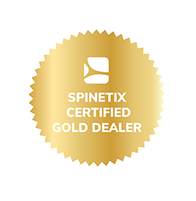Logo de la certification Gold Dealer SpinetiX